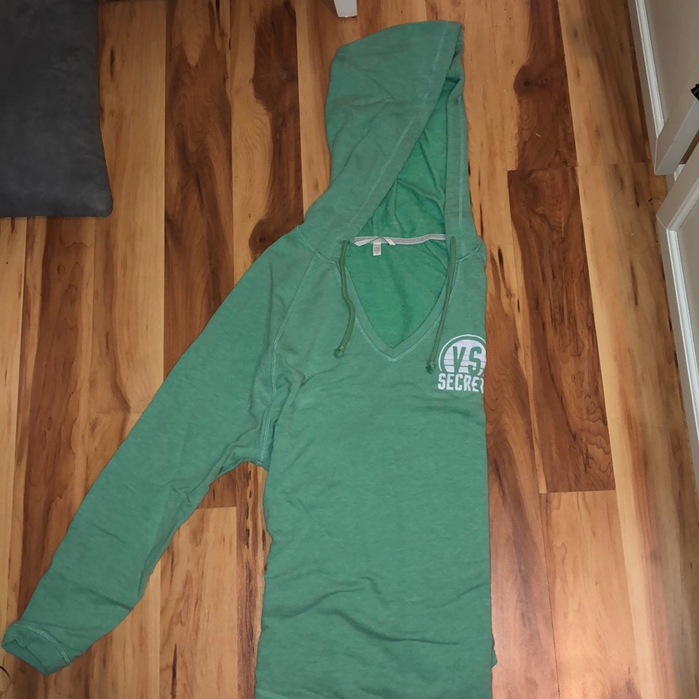 VICTORIA SECRET Green Hoodie